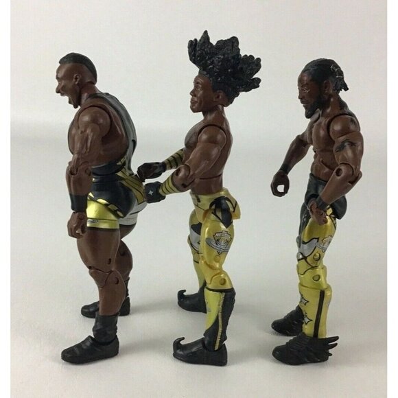 WWE Elite New Day Booty O Kofi Kingston Big E Xaivier Woods Wrestling 7\